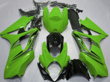 Green OEM Style 2007-2008 GSXR 1000 Motorcycle Fairings
