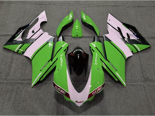 Green OEM Style 2015-2017 Ducati 959 1299 Motorcycle Fairings Green OEM Style 2015-2017 Ducati 959 1299 Motorcycle Fairings