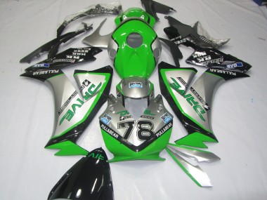 Green Silver 2012-2016 CBR1000RR Motorcycle Fairings