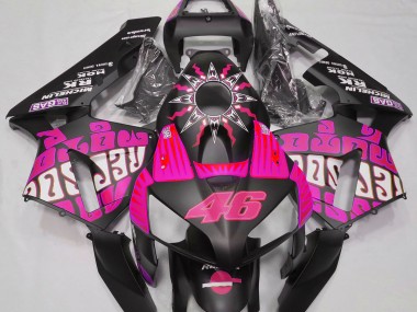 Hot Pink Rossi Repsol 2003-2004 CBR600RR Motorcycle Fairings