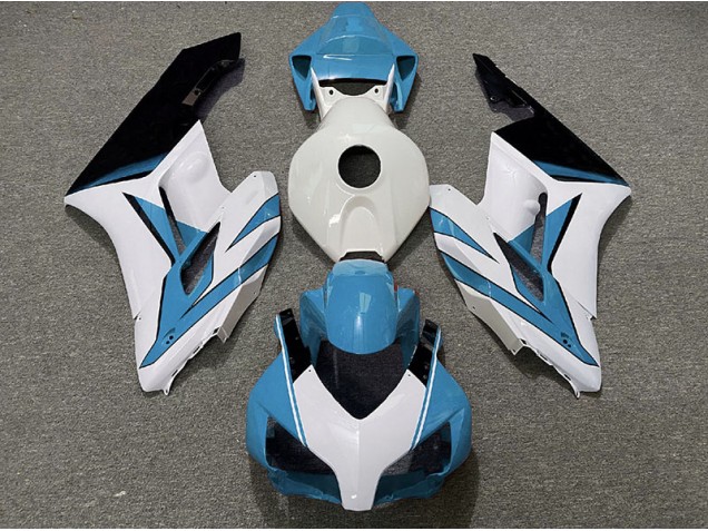 Light Blue White and Gloss Black 2004-2005 CBR1000RR Motorcycle Fairings Light Blue White and Gloss Black 2004-2005 CBR1000RR Motorcycle Fairings