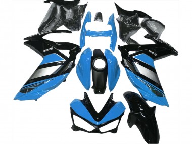 Light Blue Yamalube 2015-2018 R3 Motorcycle Fairings