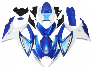 Light Blue and Deep Blue OEM Style 2006-2007 GSXR 600-750 Motorcycle Fairings