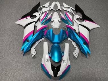 Light Blue and Pink 2017-2021 R6 Motorcycle Fairings