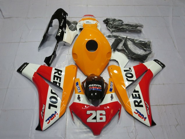 Light Orange Repsol 2008-2011 CBR1000RR Motorcycle Fairings Light Orange Repsol 2008-2011 CBR1000RR Motorcycle Fairings