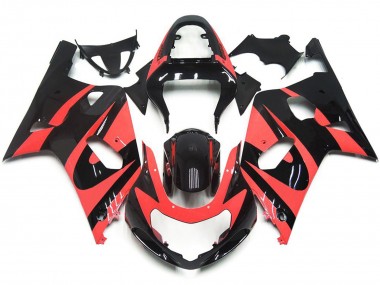 Light Red Custom OEM Style 2001-2003 GSXR 600-750 Motorcycle Fairings