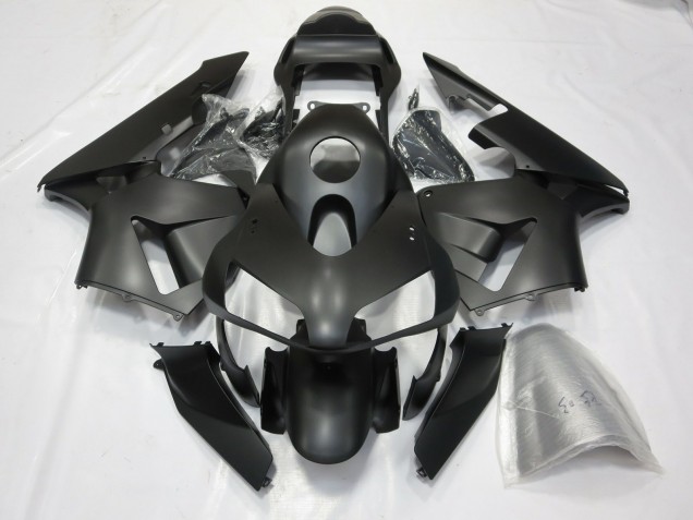 Matte Black 2003-2004 CBR600RR Motorcycle Fairings Matte Black 2003-2004 CBR600RR Motorcycle Fairings