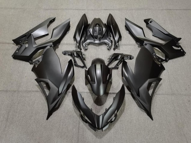 Matte Black 2018-2023 Ninja 400 Motorcycle Fairings Matte Black 2018-2023 Ninja 400 Motorcycle Fairings