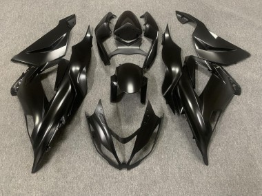 Matte Black & Protective Coat 2013-2018 ZX6R Motorcycle Fairings