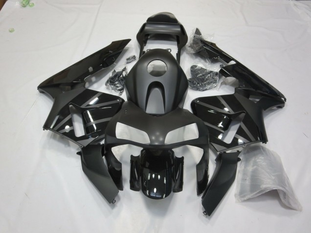 Matte Black 2003-2004 CBR600RR Motorcycle Fairings Matte Black 2003-2004 CBR600RR Motorcycle Fairings