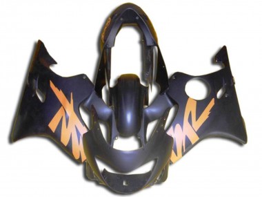 Matte Black and Orange 1999-2000 CBR600 F4 Motorcycle Fairings