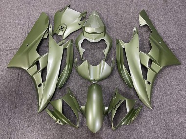 Matte Green 2006-2007 R6 Motorcycle Fairings