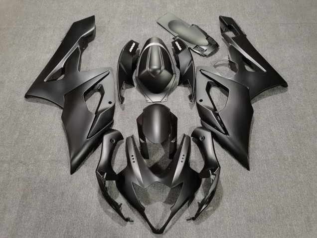 Matte Silver 2005-2006 GSXR 1000 Motorcycle Fairings Matte Silver 2005-2006 GSXR 1000 Motorcycle Fairings