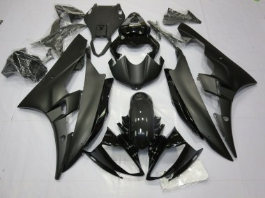 Matte and Gloss Black 2006-2007 R6 Motorcycle Fairings