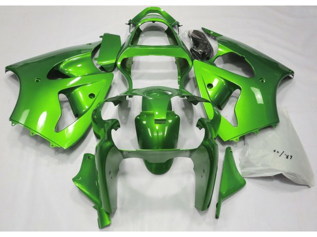 Metallic Green 2000-2002 ZX6R Motorcycle Fairings Metallic Green 2000-2002 ZX6R Motorcycle Fairings