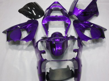 Metallic Purple 2000-2002 ZX6R Motorcycle Fairings