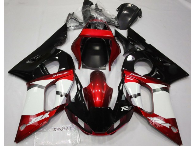 Metallic Red 1998-2002 R6 Motorcycle Fairings Metallic Red 1998-2002 R6 Motorcycle Fairings