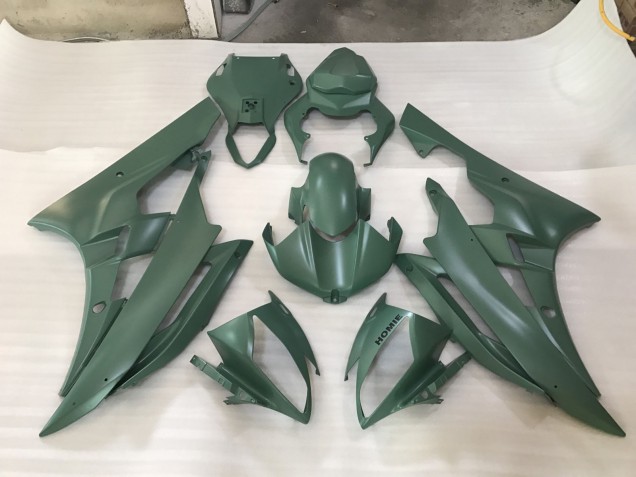 Military Green 2006-2007 R6 Motorcycle Fairings Military Green 2006-2007 R6 Motorcycle Fairings