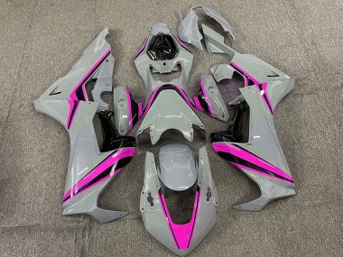 Nardo with Pink Stripes 2017-2023 CBR1000RR Motorcycle Fairings