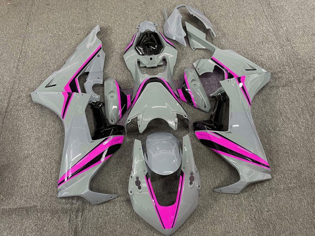 Nardo with Pink Stripes 2017-2023 CBR1000RR Motorcycle Fairings Nardo with Pink Stripes 2017-2023 CBR1000RR Motorcycle Fairings