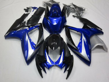 OEM Style Deep Blue 2006-2007 GSXR 600-750 Motorcycle Fairings