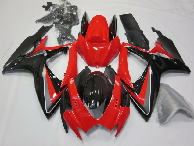 OEM Style Red 2006-2007 GSXR 600-750 Motorcycle Fairings OEM Style Red 2006-2007 GSXR 600-750 Motorcycle Fairings