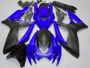 Ocean Blue 2006-2007 GSXR 600-750 Motorcycle Fairings
