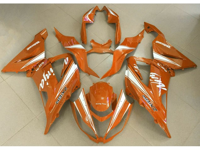 Orange Ninja 2013-2018 ZX6R Motorcycle Fairings Orange Ninja 2013-2018 ZX6R Motorcycle Fairings
