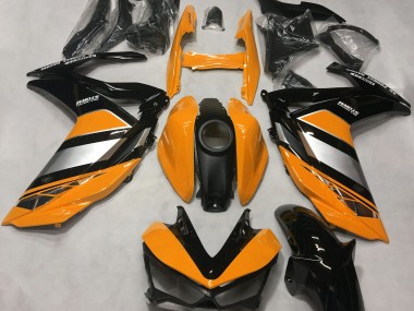 Orange Yamalube 2015-2018 R3 Motorcycle Fairings