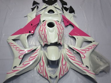 Pink Flame 2007-2008 CBR600RR Motorcycle Fairings