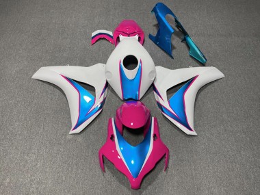 Pink and Blue Gloss 2008-2011 CBR1000RR Motorcycle Fairings