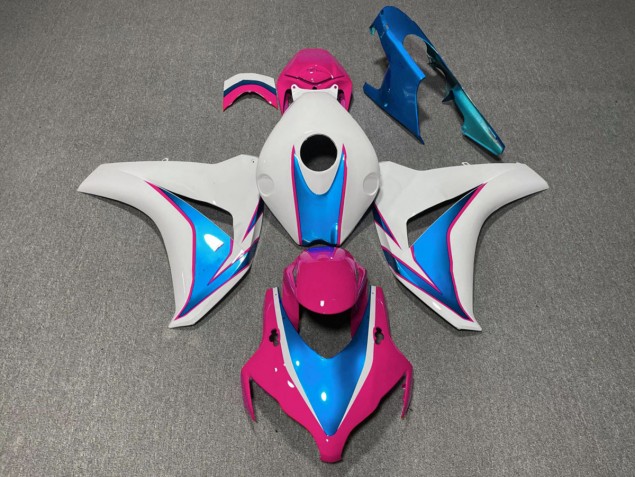 Pink and Blue Gloss 2008-2011 CBR1000RR Motorcycle Fairings Pink and Blue Gloss 2008-2011 CBR1000RR Motorcycle Fairings