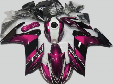 Pink and Gloss Black 2015-2018 R3 Motorcycle Fairings