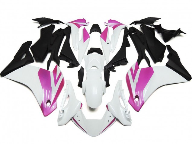 Pink and White Gloss 2011-2014 CBR250RR Motorcycle Fairings Pink and White Gloss 2011-2014 CBR250RR Motorcycle Fairings
