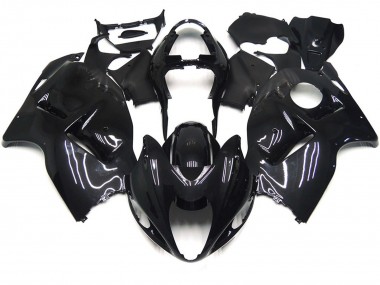 Plain Black Gloss 1997-2007 GSXR 1300 Hayabusa Motorcycle Fairings