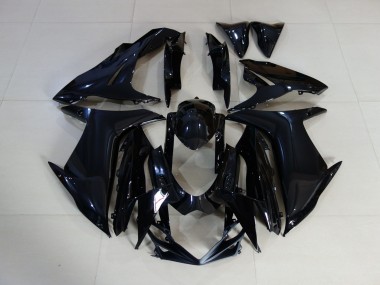 Plain Gloss Black 2011-2024 GSXR 600-750 Motorcycle Fairings