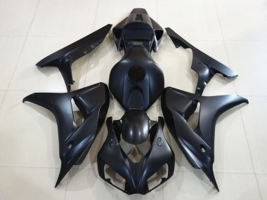 Plain Matte Black 2006-2007 CBR1000RR Motorcycle Fairings