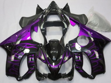 Purple Flame 2001-2003 CBR600 F4i Motorcycle Fairings