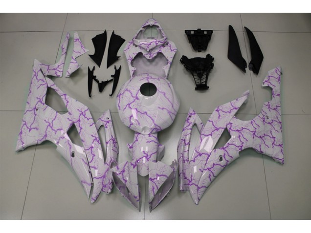 Purple Lighting 2008-2016 R6 Motorcycle Fairings Purple Lighting 2008-2016 R6 Motorcycle Fairings