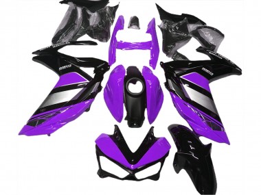 Purple Yamalube 2015-2018 R3 Motorcycle Fairings