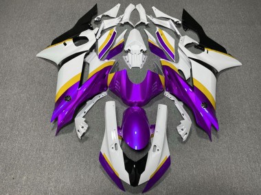 Purple and Yellow Gloss 2017-2021 R6 Motorcycle Fairings
