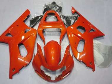 Red 2001-2003 GSXR 600-750 Motorcycle Fairings
