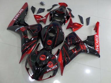 Red Bacardi 2006-2007 CBR1000RR Motorcycle Fairings