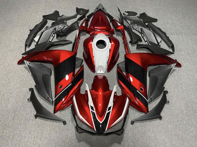 Red Black and White 2015-2018 R3 Motorcycle Fairings Red Black and White 2015-2018 R3 Motorcycle Fairings