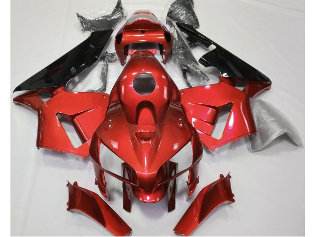 Red CBR Style 2005-2006 CBR600RR Motorcycle Fairings Red CBR Style 2005-2006 CBR600RR Motorcycle Fairings