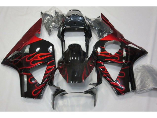 Red Flame 2002-2003 CBR954RR Motorcycle Fairings Red Flame 2002-2003 CBR954RR Motorcycle Fairings