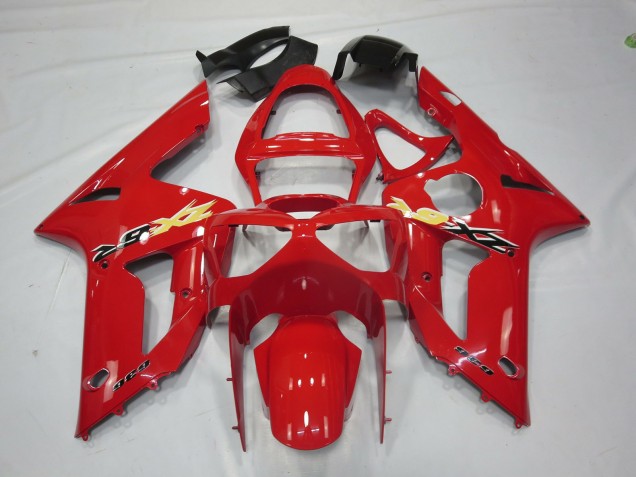 Red Ninja 2003-2004 ZX6R Motorcycle Fairings Red Ninja 2003-2004 ZX6R Motorcycle Fairings