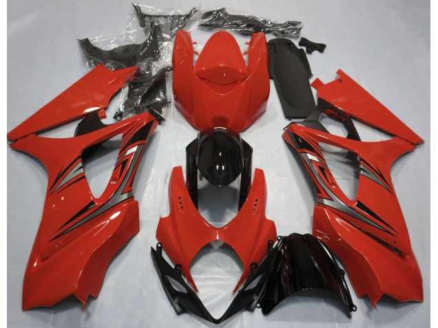 Red OEM Style 2007-2008 GSXR 1000 Motorcycle Fairings Red OEM Style 2007-2008 GSXR 1000 Motorcycle Fairings