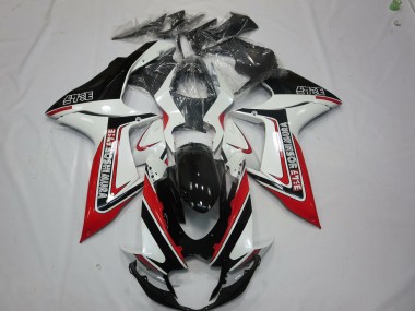 Red White and Black 2011-2024 GSXR 600-750 Motorcycle Fairings