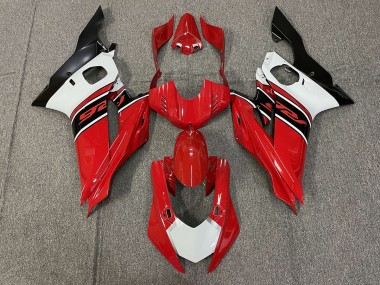 Red White and Black 2017-2021 R6 Motorcycle Fairings